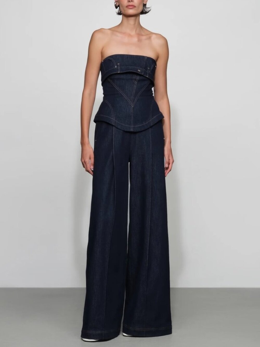 ET OCHS Jordan Corset Bustier Jumpsuit